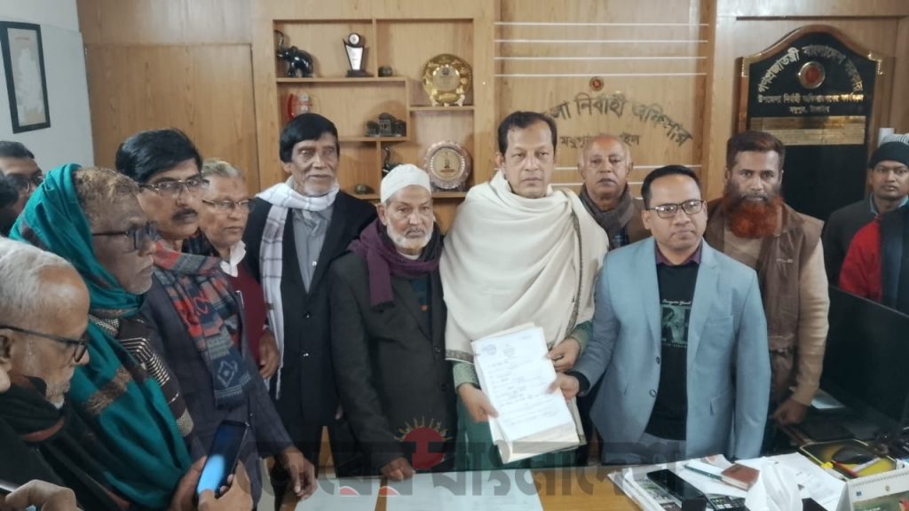টাঙ্গাইল-১ (মধুপুর-ধনবাড়ী) আসনে দুই প্রার্থীর মনোনয়নপত্র দাখিল