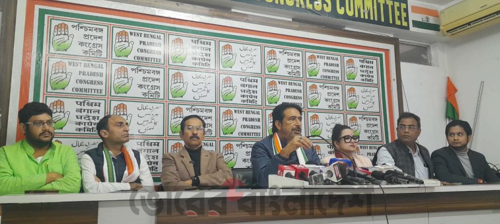 ভারতের গরিব খেটে খাওয়া মানুষের অধিকারের দাবীতে INTUC সেবাদলের প্রতিবাদ। 