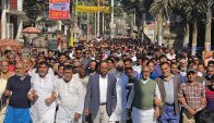 ওসমান হাদির ওপর গুলির প্রতিবাদে টাঙ্গাইলে বিএনপির বিক্ষোভ মিছিল