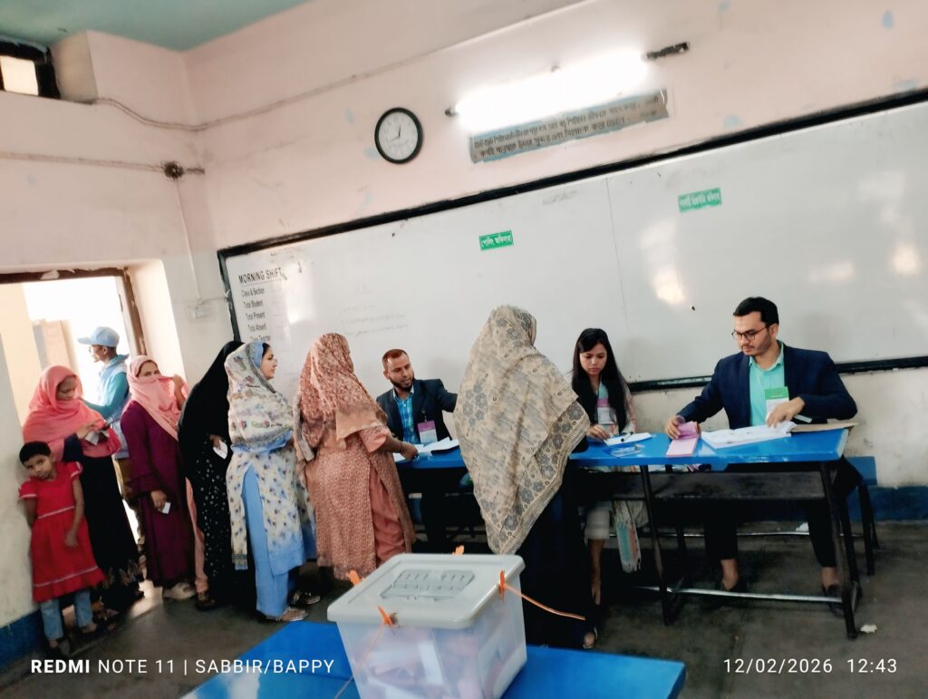 এয়োদশ জাতীয় সংসদ নির্বাচন ও গণভোট ২০২৬ উপলক্ষে ঢাকা অঞ্চলের কিছু আসন পরিদর্শন করা মুহুর্ত্বে।