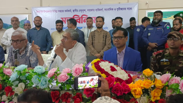 ′জৈন্তাপুর ও গোয়াইনঘাটে দুই মন্ত্রীর কর্মসূচি অবৈধ বালু-পাথর উত্তোলনে ‘জিরো টলারেন্স’, হাসপাতাল ও সড়ক উন্নয়নের ঘোষণা