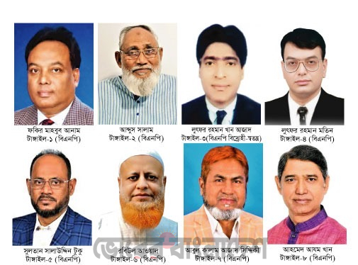টাঙ্গাইলে বিএনপির জয়জয়কার