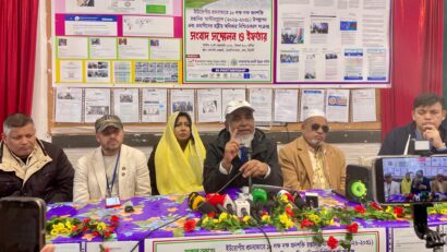 সংবাদ সম্মেলনে ইউরোপের শ্রমবাজারে বাংলাদেশের দক্ষ জনশক্তি রপ্তানির মাস্টার প্ল্যান তুলে ধরলেন শাহ মোঃ তাইফুর রহমান ছোটন