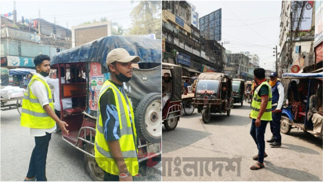যানজট কমাতে টাঙ্গাইল শহরে প্রতিমন্ত্রী টুকুর স্বেচ্ছাসেবক মোতায়েন  –