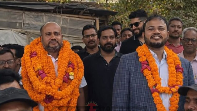 জামিনে মুক্তি পেয়ে নেতাকর্মীদের ভালোবাসায় সিক্ত দুই বিএনপি নেতা