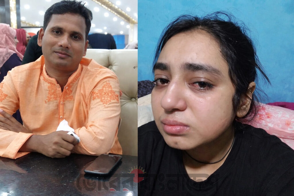 নারায়ণগঞ্জের ভুইঘর কড়াই তলায় স্বামী ও তার পরিবারের সদস্যদের নির্যাতনে ঢাকা বিশ্ববিদ্যালয়ের ছাত্রীর করুন মৃত্যু ।