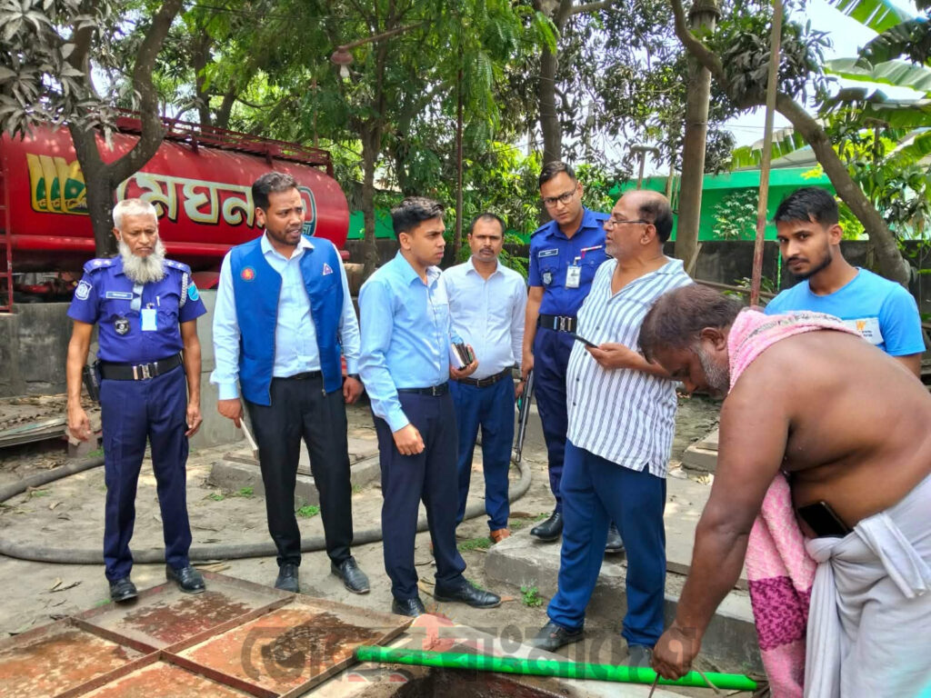 ১৬ হাজার লিটার জ্বালানি তেল মজুদ রাখায় এলেঙ্গা ফিলিং স্টেশনে জরিমানা