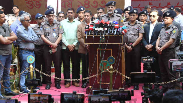 পহেলা বৈশাখে রাজধানীতে সর্বাত্মক নিরাপত্তা: ডিএমপির ব্যাপক প্রস্তুতি ঘোষণার কথা জানালেন ভারপ্রাপ্ত কমিশনার
