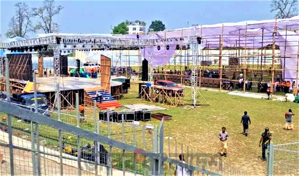 মঙ্গলবার তারেক রহমান টাঙ্গাইল আসছেন ॥ চার স্তরের নিরাপত্তা বলয়  প্রধানমন্ত্রীর আগমন ঘিরে টাঙ্গাইলে সাজ সাজ রব