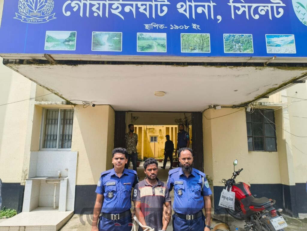 গোয়াইনঘাটে কিশোরী অপহরণচেষ্টায় ঘটনায় বৃদ্ধা হত্যার মূল আসামি গ্রেফতার