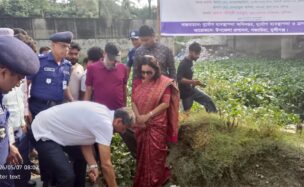 গজারিয়ায় খাল খনন কর্মসূচি উদ্বোধন