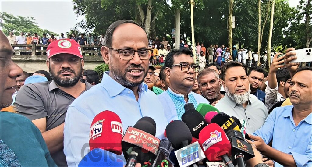 টাঙ্গাইলে ধলেশ্বরী ও লৌহজং নদী পুনঃখননের উদ্বোধন