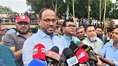 টাঙ্গাইলে ধলেশ্বরী ও লৌহজং নদী পুনঃখননের উদ্বোধন