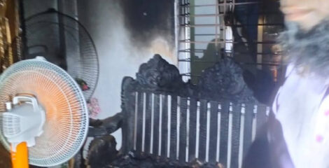 হোমনায় দুর্বৃত্তের আগুনে যুবদল নেতার বাড়ি পুড়ে ভস্মীভূত।। কয়েক লক্ষ টাকার ক্ষয়ক্ষতির অভিযোগ