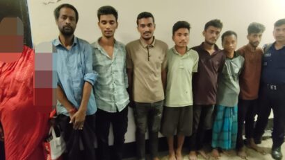 কোতয়ালী থানার বিশেষ অভিযানে ৮ জন গ্রেফতার