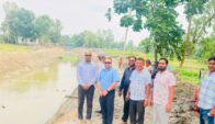 গোপালপুরে গোয়ালবাড়ি খাল পুনঃখনন প্রকল্পের অগ্রগতি পরিদর্শন