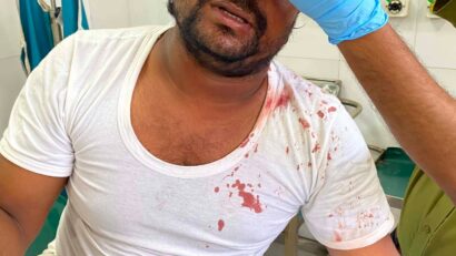 ধান কাটার শ্রমিকের টাকা লুট, সাংবাদিককে কুপিয়ে জখম