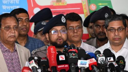 ঈদের জামাত ও ফাঁকা ঢাকার নিরাপত্তায় ডিএমপি একটি সমন্বিত, প্রযুক্তিনির্ভর ও বহুমাত্রিক নিরাপত্তা পরিকল্পনা গ্রহণ করেছে: ডিএমপি কমিশনার*