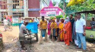 গোপালপুর পৌরসভায় কোরবানির বর্জ্য অপসারণ সম্পন্ন