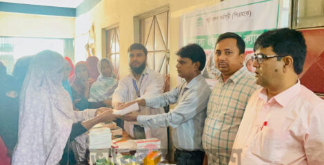 ফুলবাড়ীয়া (কালিয়াকৈর) পল্লী মঙ্গল কর্মসূচীর ফ্রি মেডিকেল ক্যাম্প অনুষ্টিত ।