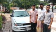 কালিয়াকৈরে ছিনতাইকৃত প্রাইভেটকার ৫ দিনেই উদ্ধার, গ্রেপ্তার ৩