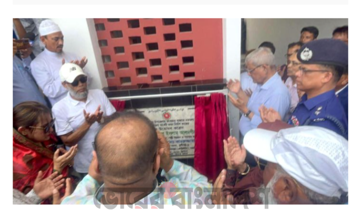 গজারিয়ায় আধুনিক মার্কেট ভবন উদ্বোধন করলেন মির্জা ফখরুল ইসলাম আলমগীর