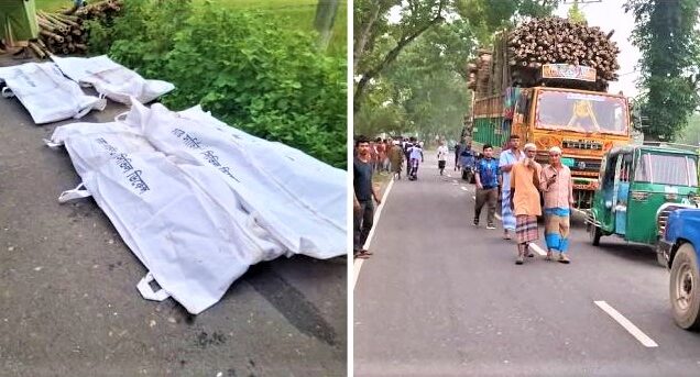 টাঙ্গাইলে দাঁড়িয়ে থাকা ট্রাকে পিকআপের ধাক্কায় নিহত ৪