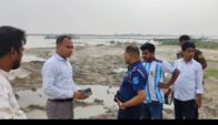 টাঙ্গাইলের স্কুলের পাশে বালুর ঘাটে অভিযান, জরিমানা ওঘাট বন্ধ  