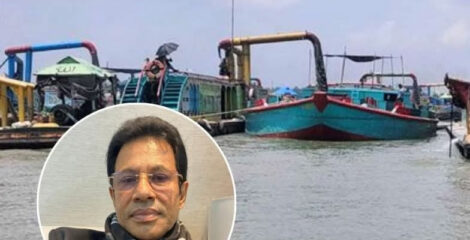 সোনারগাঁয়ে -বৈদ্যের বাজার ড্রেজিংয়ের আড়ালে বালু বাণিজ্যের অভিযোগ, প্রতি রাতে হাতবদল অর্ধকোটি টাকা