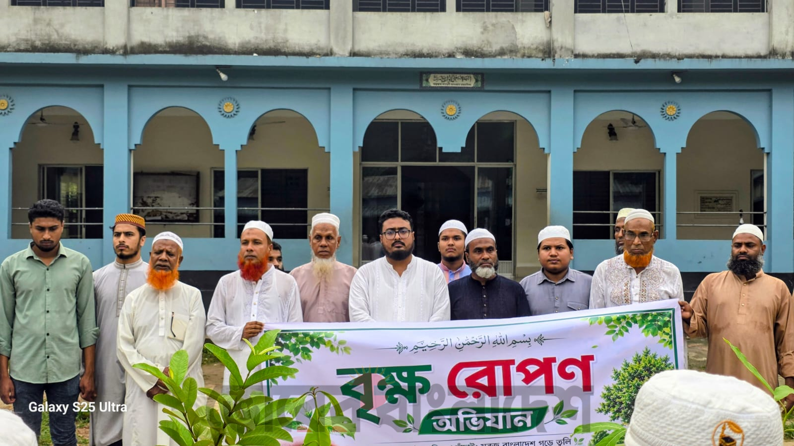 কালিয়াকৈর জামায়াতের বৃক্ষরোপণ ।