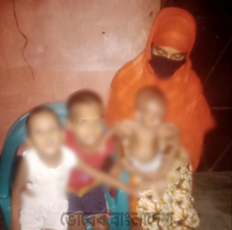 সন্তানের কান্না থামাতে পারেন না বাবা, চিকিৎসার টাকাও নেই—অসুস্থ দুই সন্তান আর নিজের রোগে নিঃস্ব এজাজুল