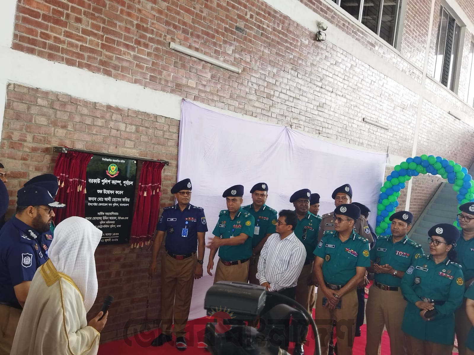 পূর্বাচলে ‘বরকাউ পুলিশ ক্যাম্প’-এর শুভ উদ্বোধন করলেন আইজিপি
